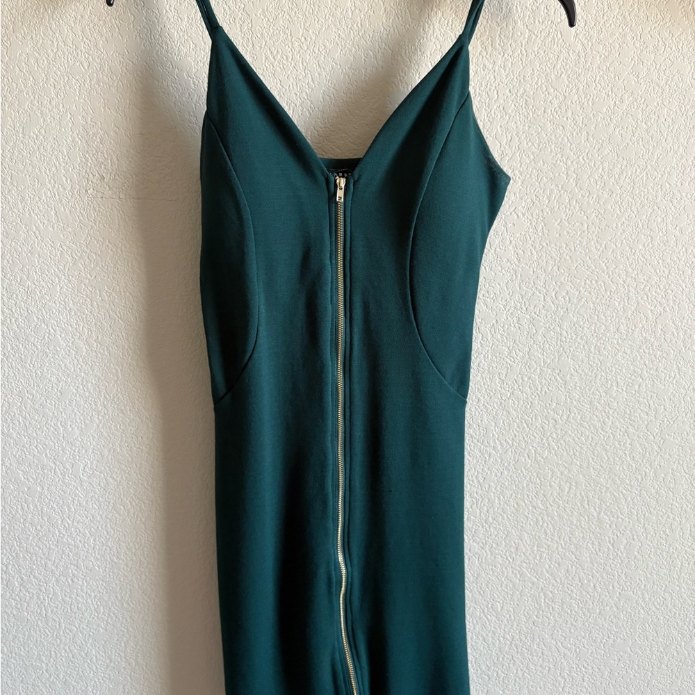 Haute Monde Teal Dress with Zipper